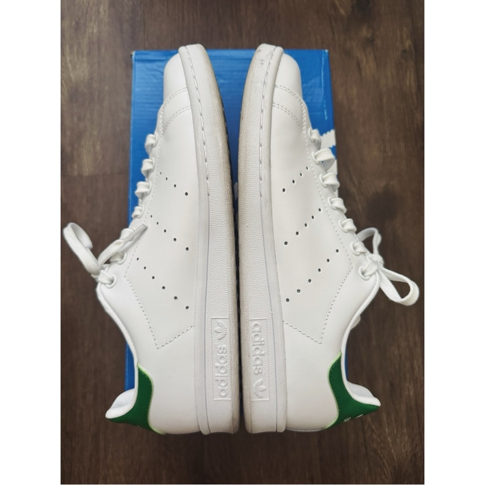 Adidas Originals Stan Smith Sneakers in White and Green - Size 10 Women’s - Picture 4 of 5
